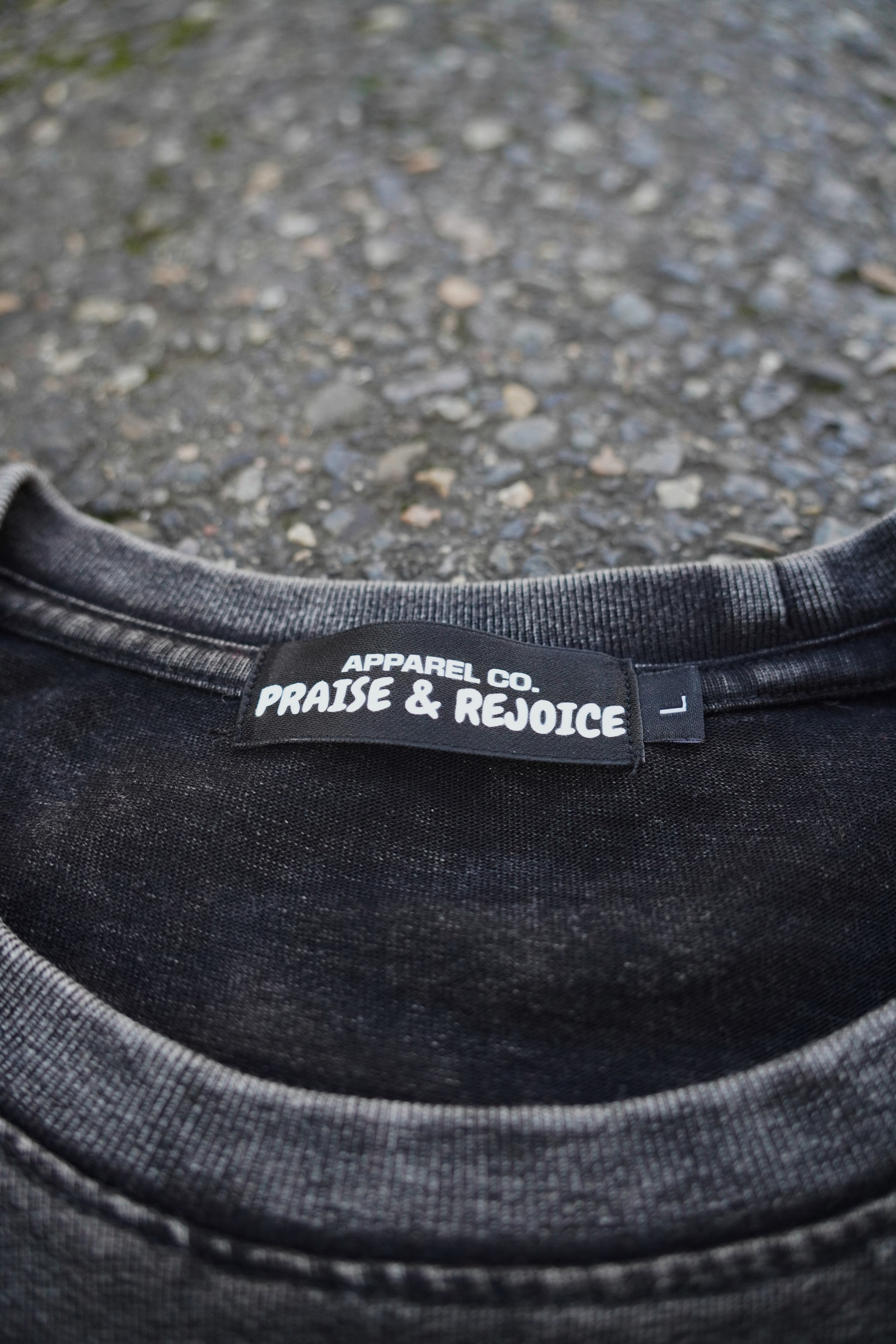 Blessed acid washed T-Shirt
